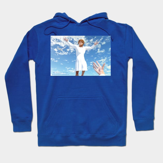 The Ascension of Jesus Hoodie by Andrea Matarazzo